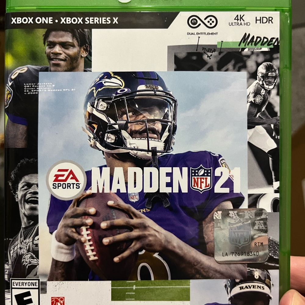 Madden NFL 21 for Xbox One and Series X - Green Case